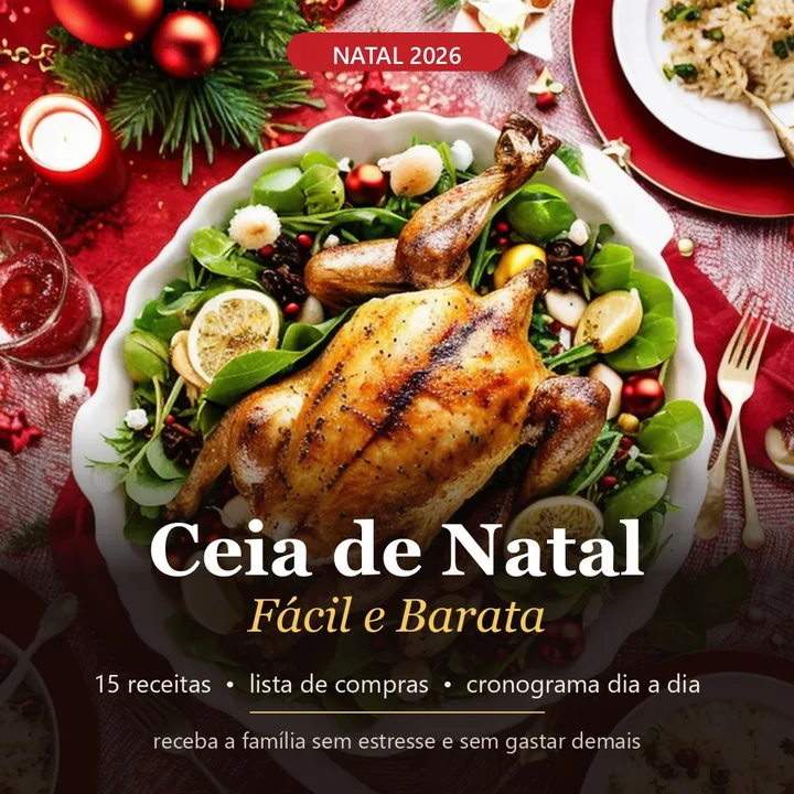 Ceia de Natal Fácil e Barata